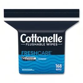 Cottonelle® Fresh Care Flushable Wipe White Cleansing Cloth 168 Count/Pack