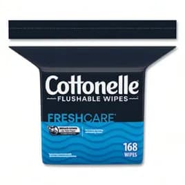 Cottonelle® Fresh Care Flushable Wipe White Cleansing Cloth 168 Count/Pack