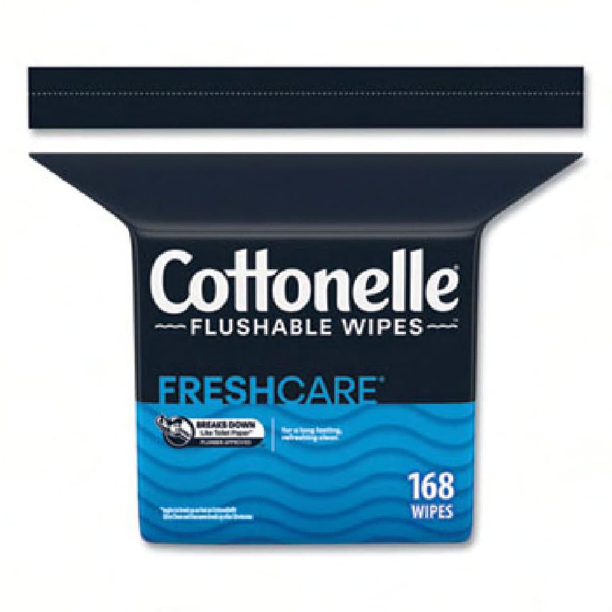 Cottonelle® Fresh Care Flushable Wipe White Cleansing Cloth 168 Count/Pack