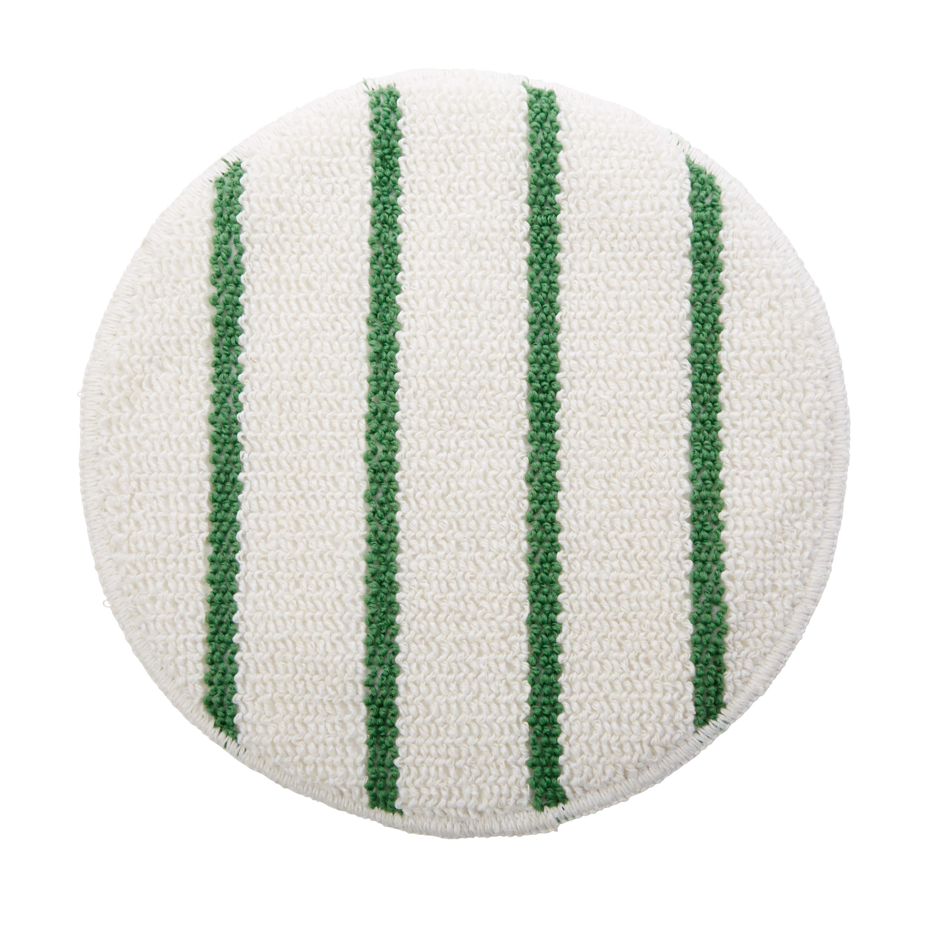 Carpet Bonnet 19 IN White Green Blend 1/Each