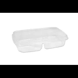 Take-Out Tray 11X7 IN 4 Compartment PET With Cup & Lid 100/Case
