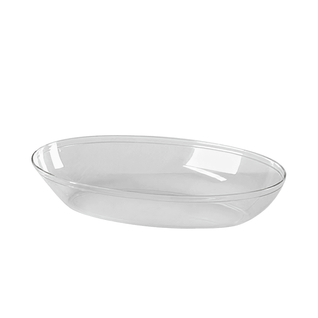 WNA CaterLine® Catering Luau Bowl 32 OZ PS Clear Oval 50/Case
