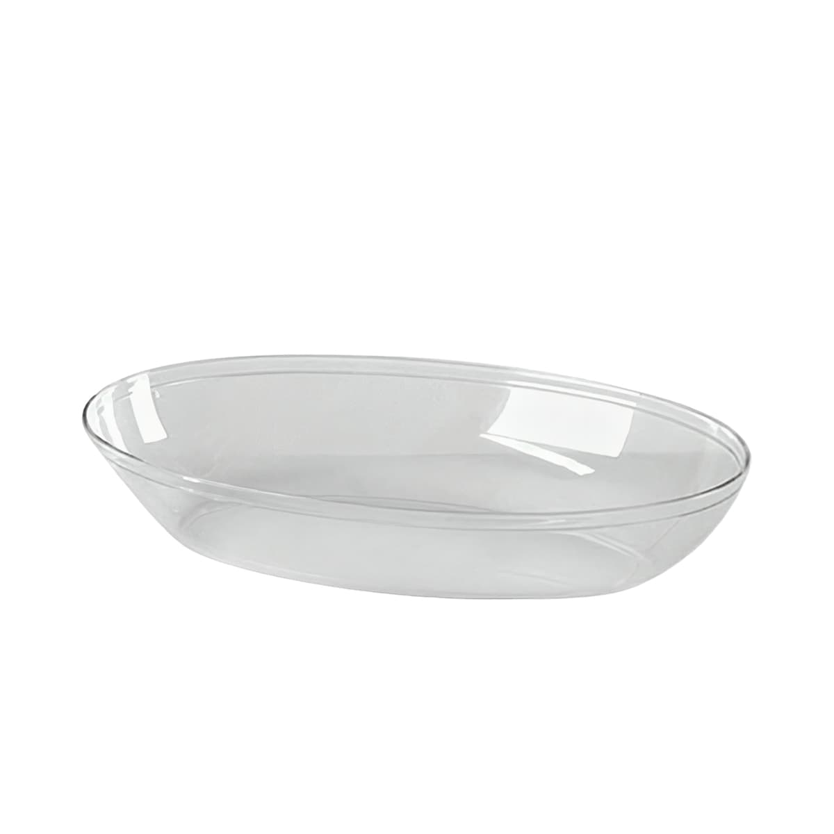 WNA CaterLine® Catering Luau Bowl 32 OZ PS Clear Oval 50/Case