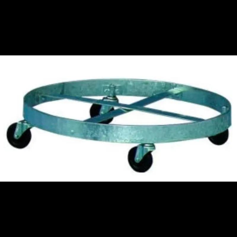 Drum & Pail Dolly 24 IN Galvanized Steel Heavy Duty 1/Each
