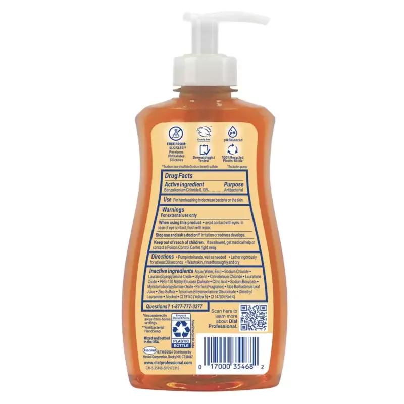 Dial Gold Hand Soap Liquid 11 OZ Pump Antibacterial 12/Case