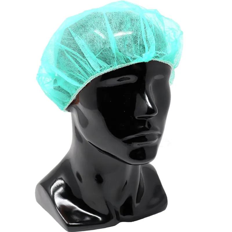 Bouffant Cap 21 IN Green 1000/Case