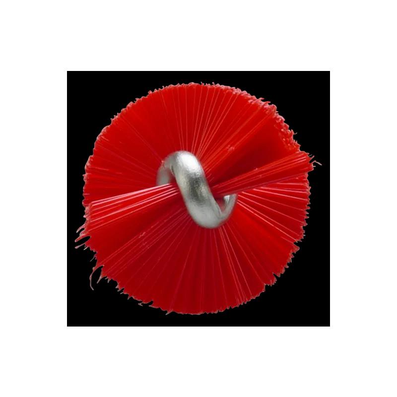 Vikan® Tube Brush 12.2X0.9X0.9 IN PP Polyester Stainless Steel Red Stiff Bristles 1/Each