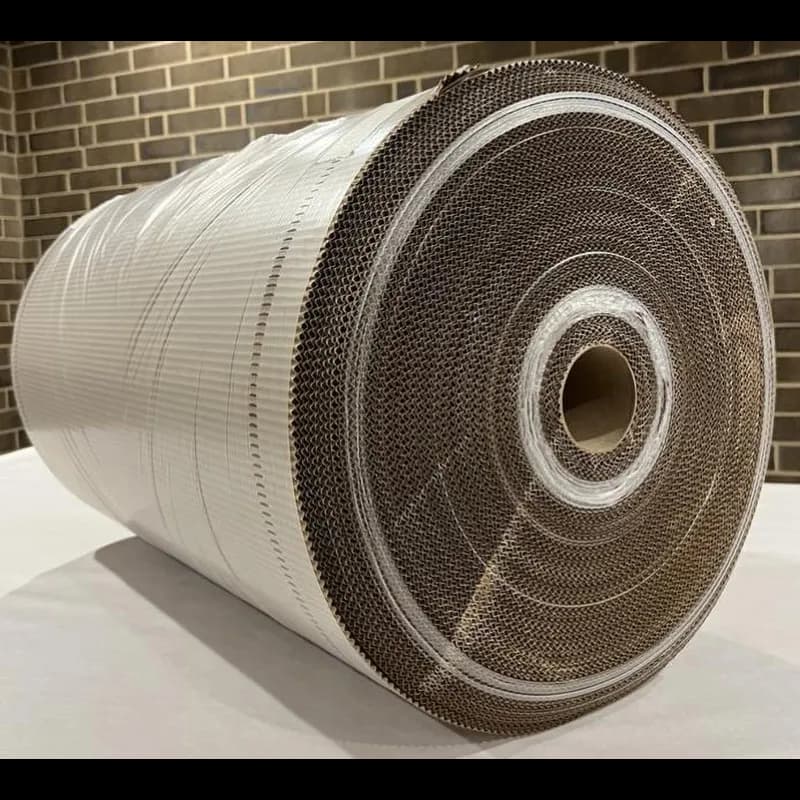 Corrugated Roll 48IN X250FT Kraft Cardboard B-Flute 12 Rolls/Pallet