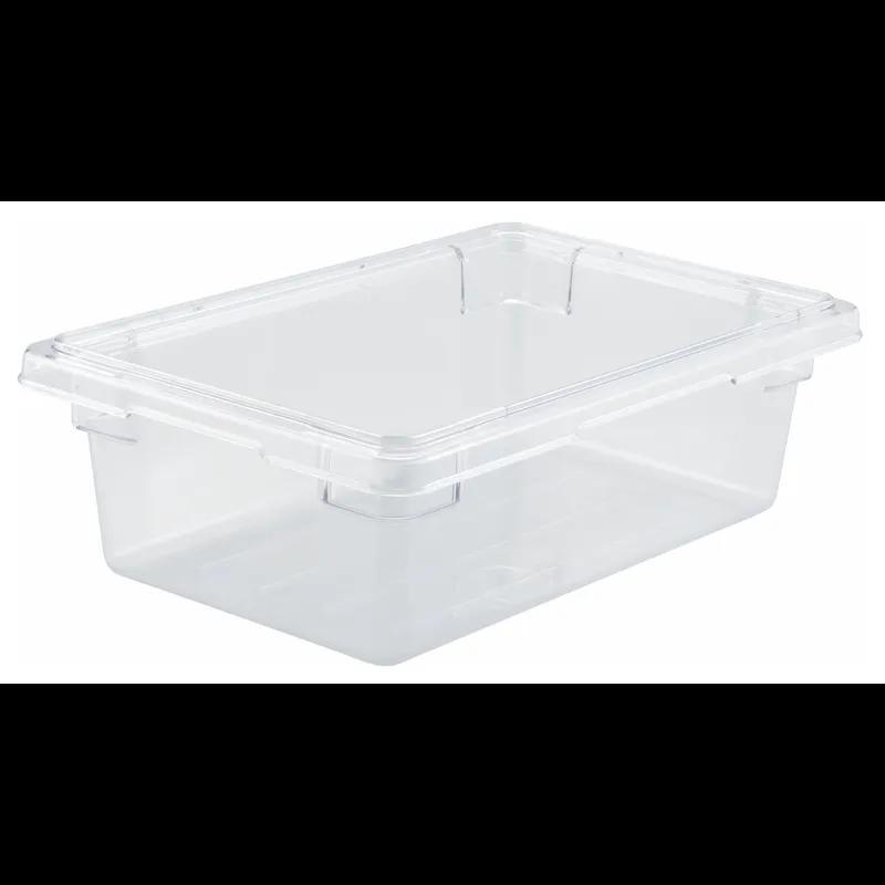 Food Storage Box 1/2 Size 17.875X12X6 IN Clear PC Heavy Duty 1/Each