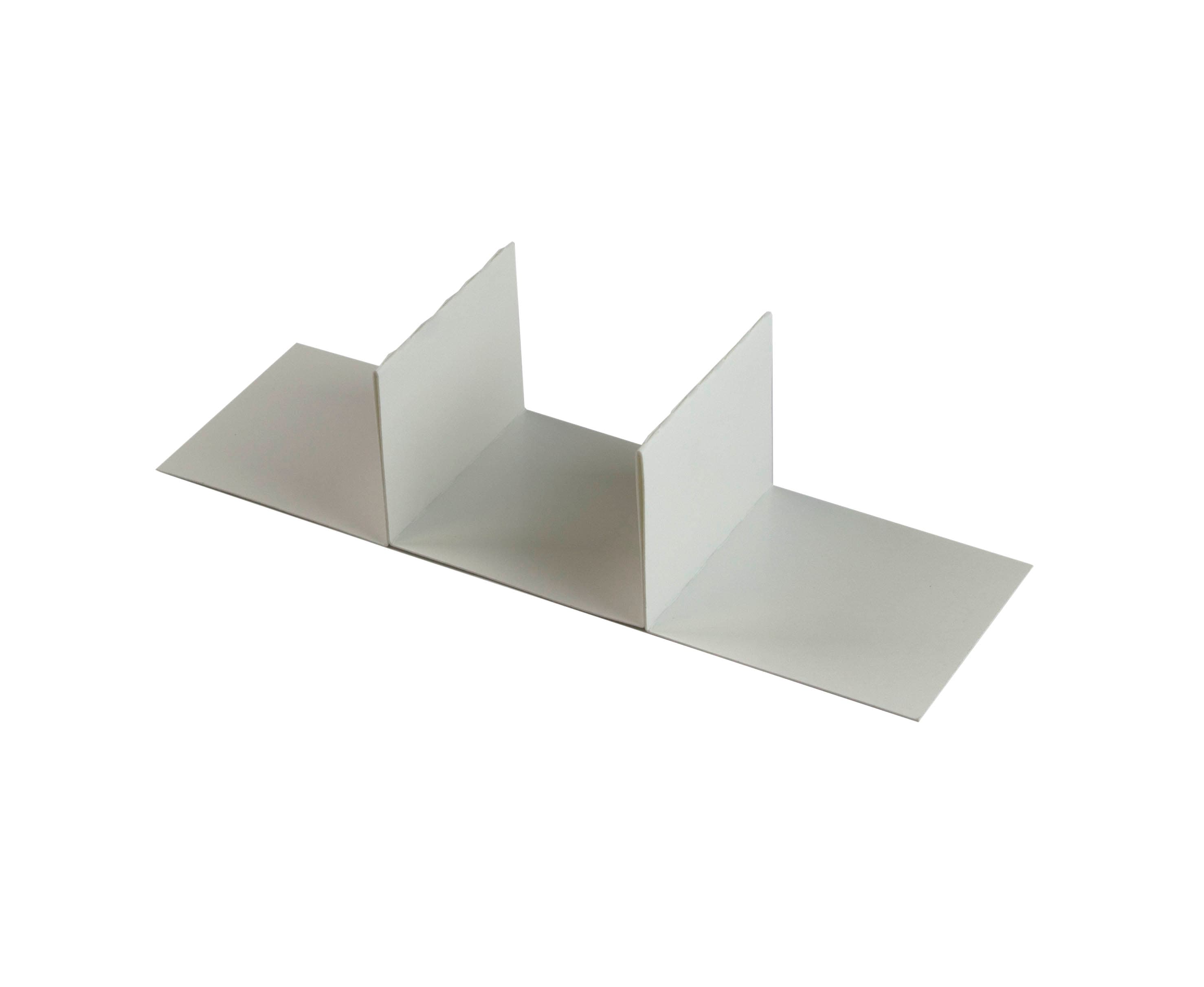 Strawberry Insert Jumbo 2.5625X2.5 IN 3 Compartment White 100/Case