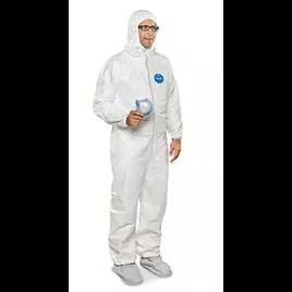 Tyvek® Coveralls XXXL White Deluxe 5/Pack