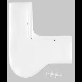 Trap Cover White Hook & Loop Soft 1/Each