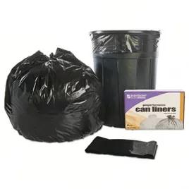 SKILCRAFT® Can Liner 40X48 IN 45 GAL Black LLDPE 1.5MIL 100/Case
