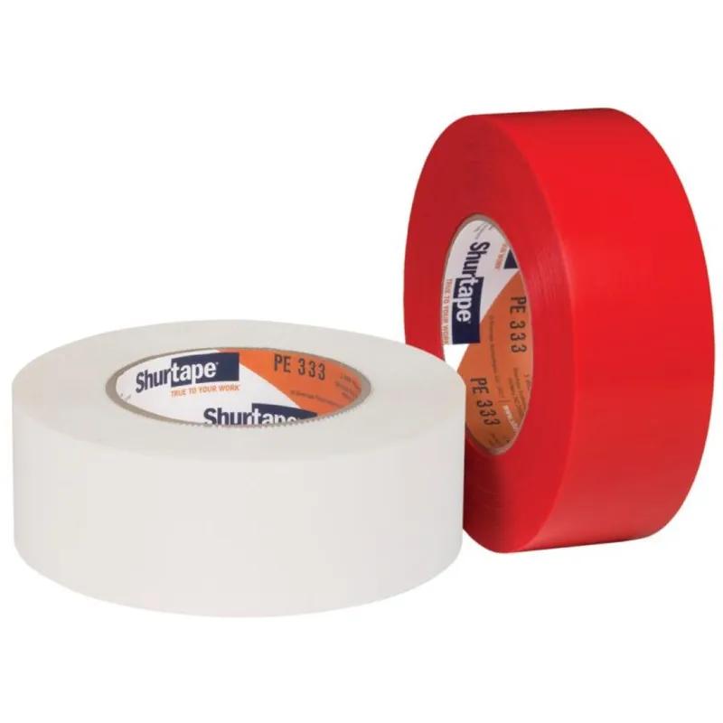 PE 333 Protective Film Tape 49MM X55M Red PE 24 Rolls/Case 36 Cases/Pallet