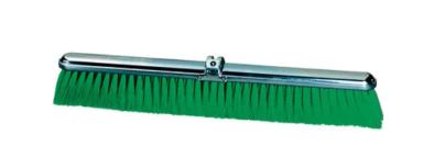 Push Broom Head 24 IN Green Steel 12/Case
