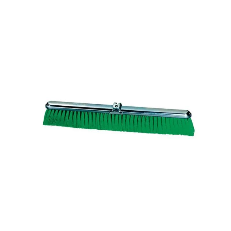 Push Broom Head 24 IN Green Steel 12/Case