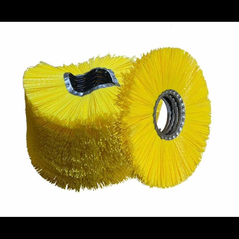 Brushroll Yellow Poly Nylon Set of Four (4) Conical Wafers 1/Each