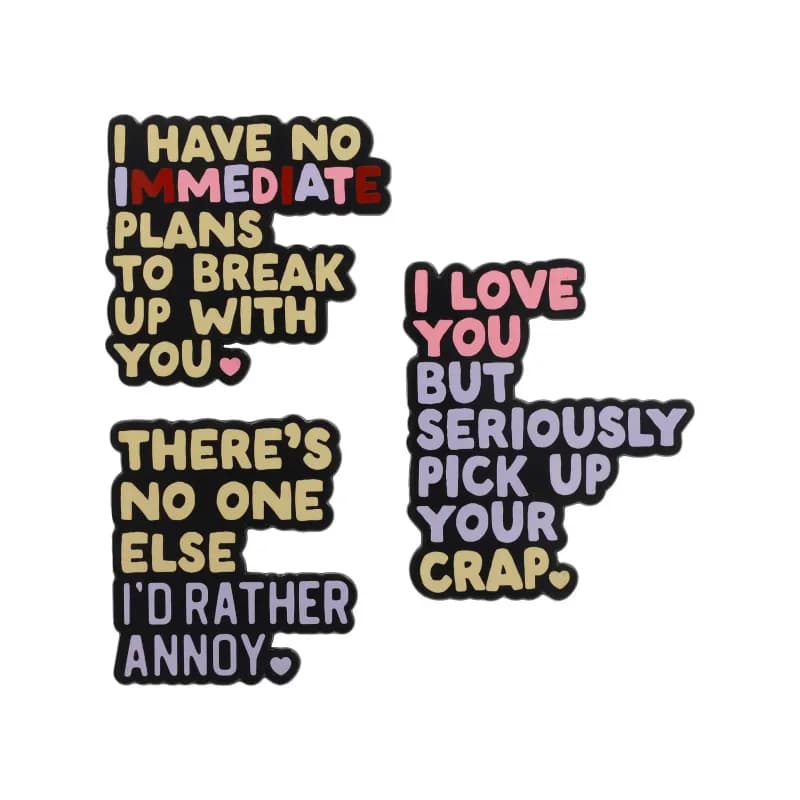 Cake Topper Not Sick Of You Yet Layon 12/Bag