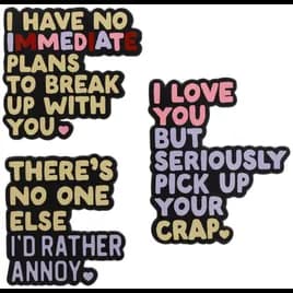 Cake Topper Not Sick Of You Yet Layon 12/Bag