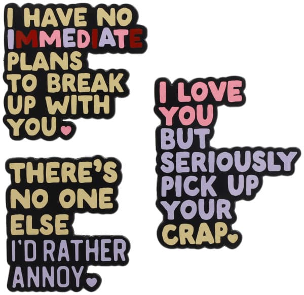 Cake Topper Not Sick Of You Yet Layon 12/Bag