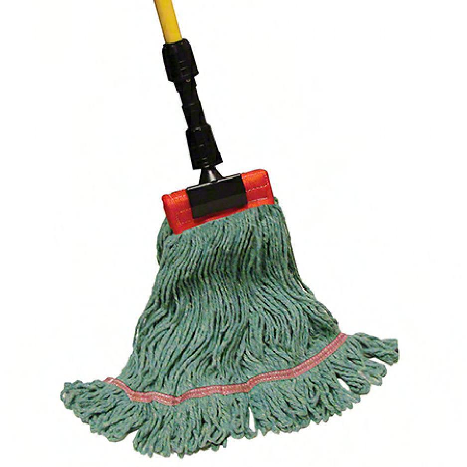 Starline® Mop Head Large (LG) Green Loop End Web Foot 1/Each