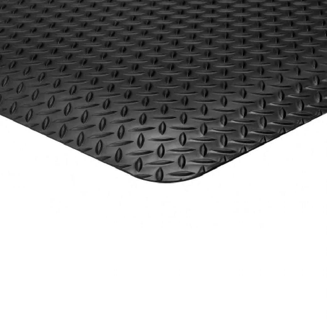 Diamond Star™ Anti-Fatigue Floor Mat 96X24 IN Black Closed-Cell Foam Ultimate 1/Each