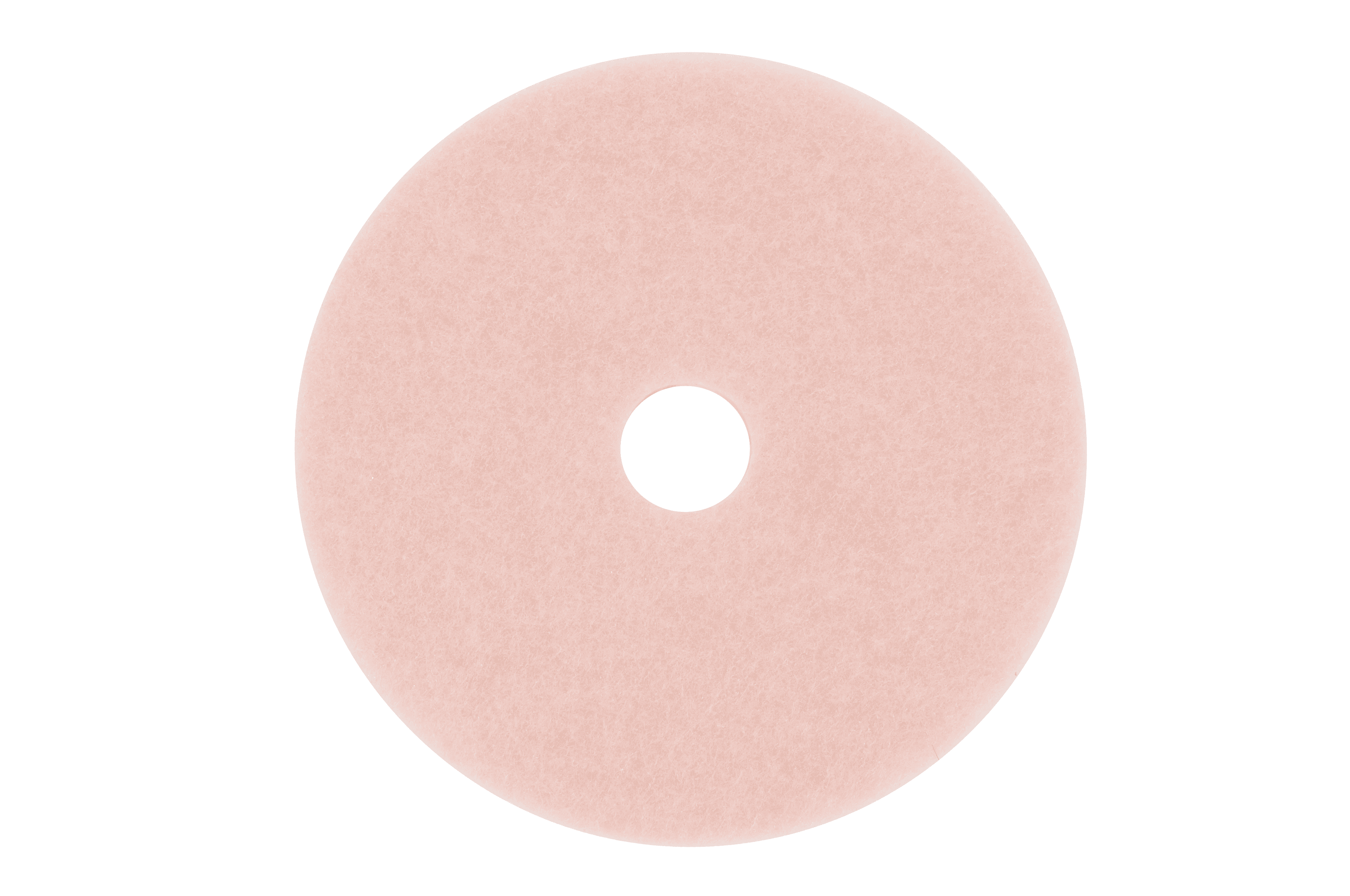 3M™ Eraser™ 3600 Burnishing Pad 19X1 IN Pink Non-Woven Polyester Fiber 1500-3000 RPM Center Hole 5/Case