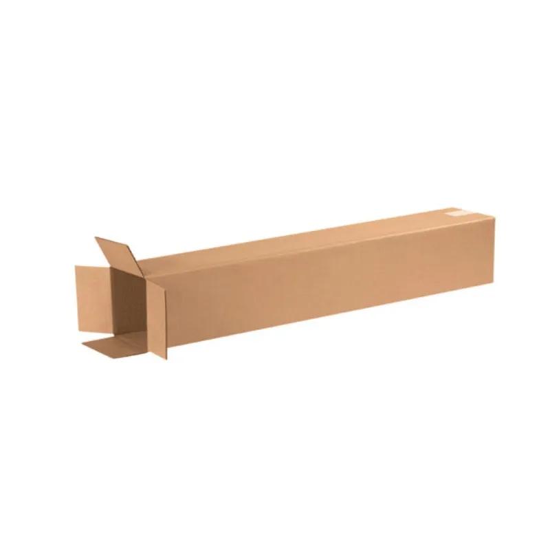 Regular Slotted Container (RSC) 6X6X17.25 IN Corrugated Cardboard C-Flute 200# Glued Joint Length/Width 1/Each