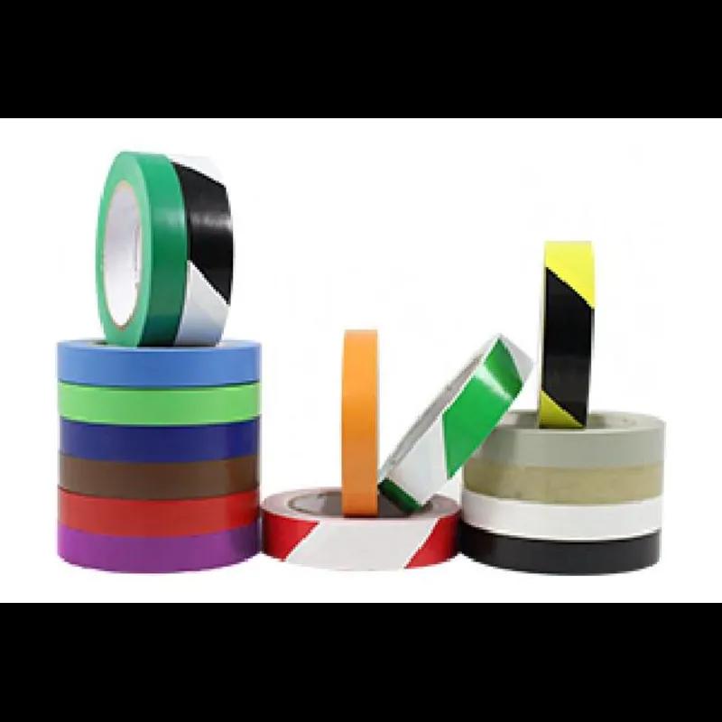 Floor Marking Tape 2IN X36FT Yellow Vinyl 6MIL 24 Rolls/Case