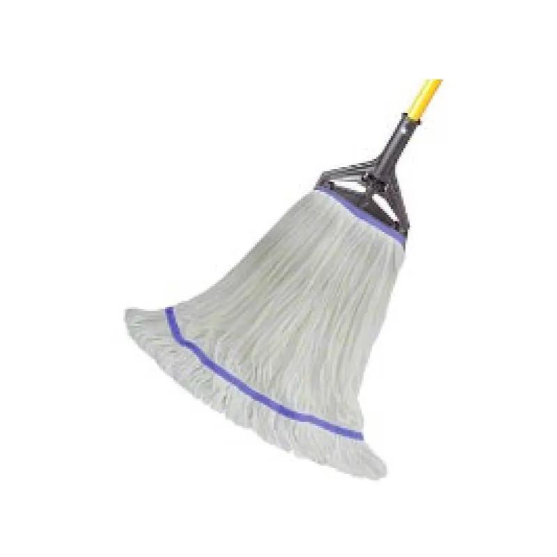 Finish Mop White Microfiber Premium String 1/Each