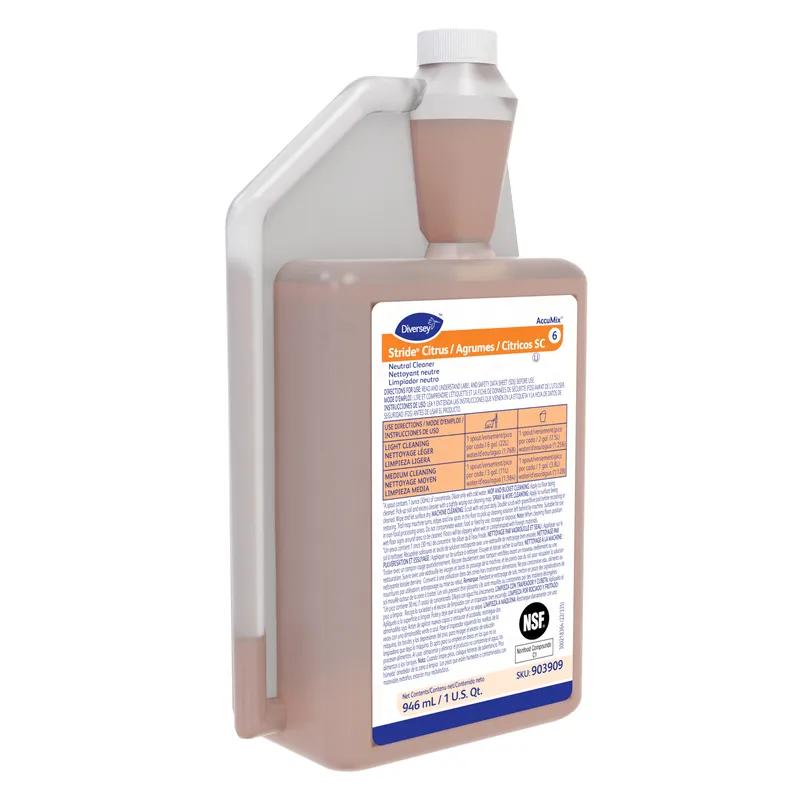 Stride Citrus Scent All Purpose Cleaner 32 FLOZ Neutral Liquid Concentrate Kosher 6/Case