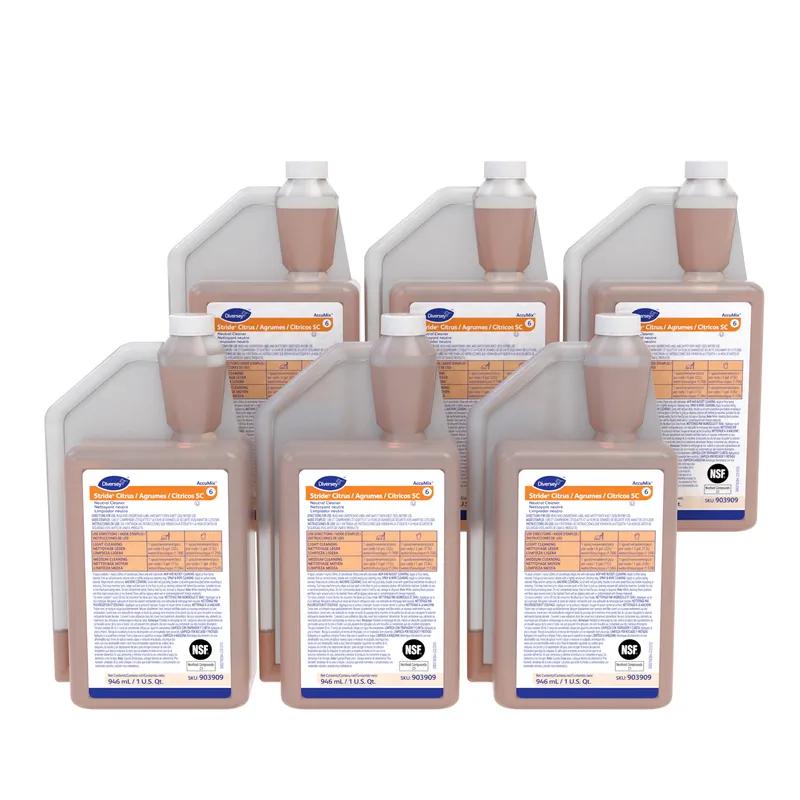 Stride Citrus Scent All Purpose Cleaner 32 FLOZ Neutral Liquid Concentrate Kosher 6/Case