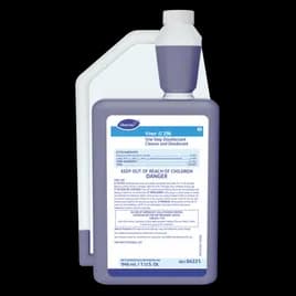 Virex® II 256 Mint One-Step Disinfectant Deodorizer 32 FLOZ Multi Surface Liquid Concentrate Quat 6/Case