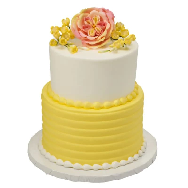 Gum Paste Cake Decoration Apricot Nectar Rose 10/Box