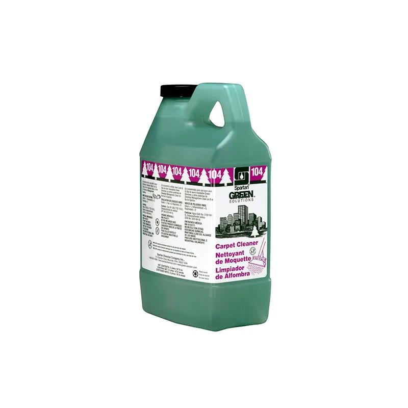 Green Solutions® Carpet Cleaner 104 Fragrance Free Carpet Cleaner 2 L Carpet Alkaline 4/Case