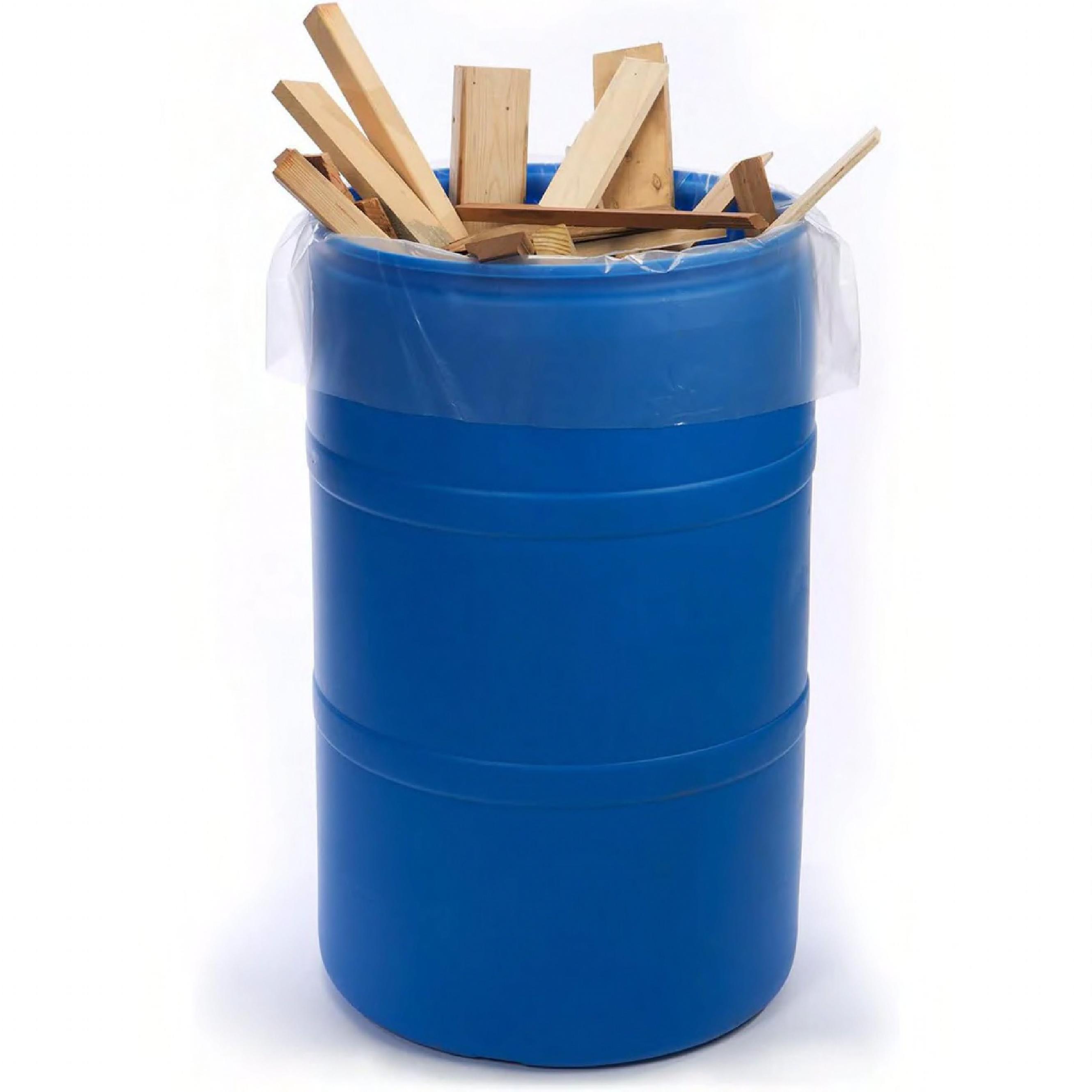 Drum Liner 38X60 IN Clear 3MIL Centerfold 50/Roll