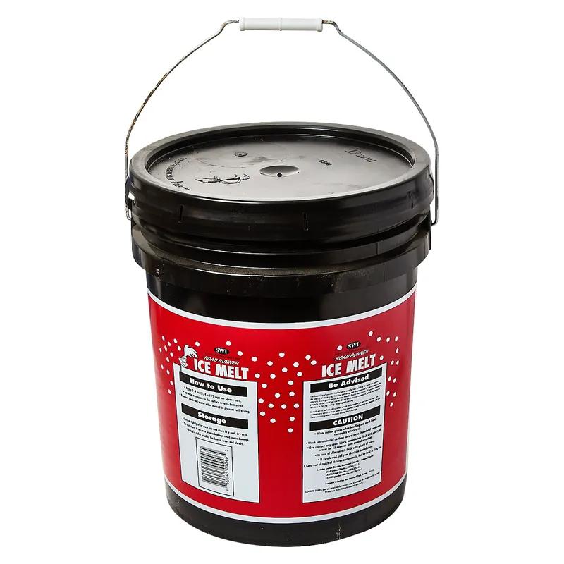 Road Runner Ice Melt 50 LB Calcium Chloride Magnesium Chloride Sodium Chloride Pail 1/Pail