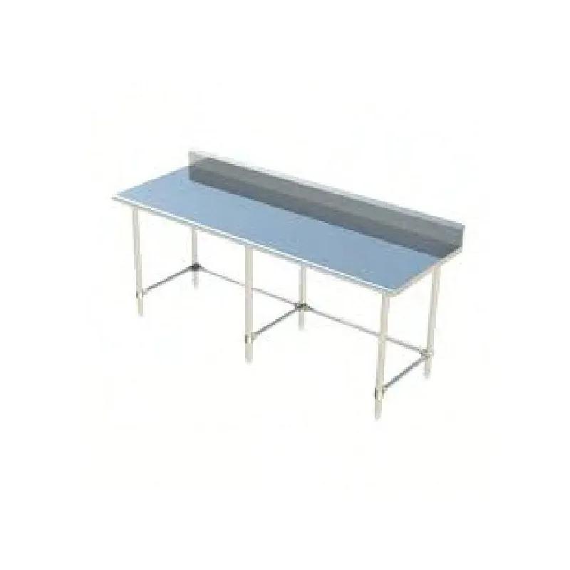 Work Table 24X108 IN Stainless Steel With 5IN Backsplash 1/Each