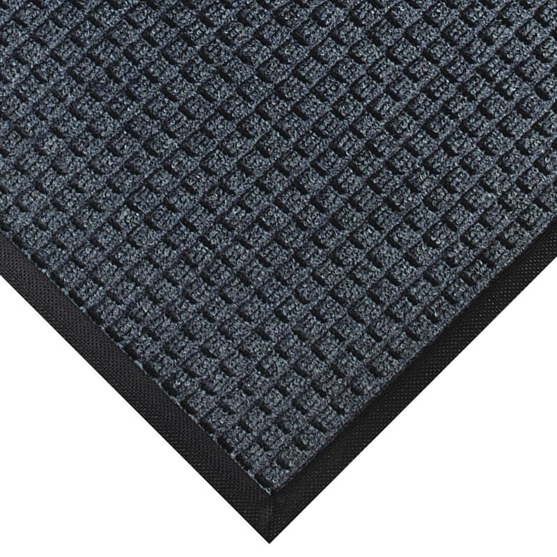 WaterHog® Floor Mat 48X96 IN Navy With Smooth Backing 1/Each