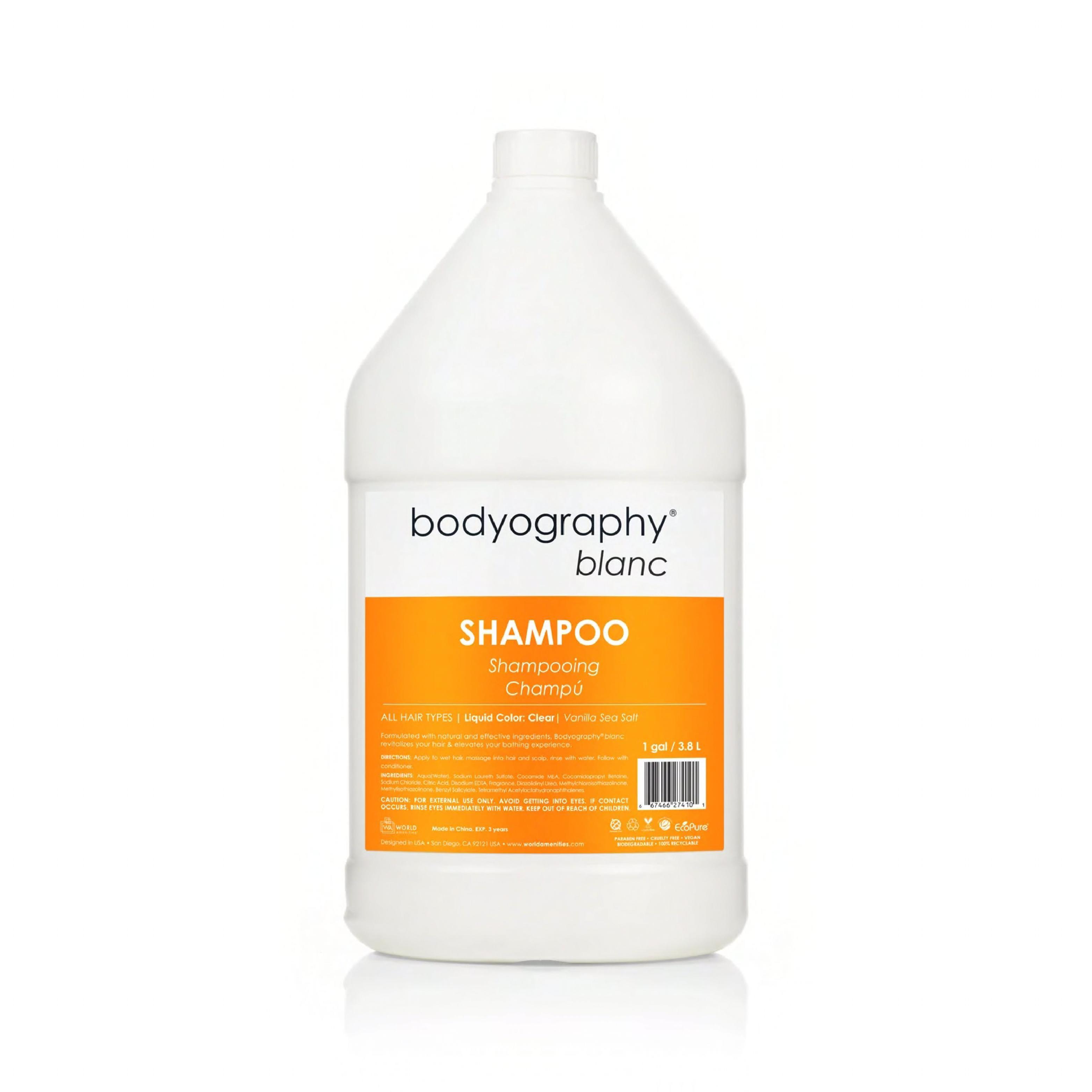 Bodyography®blanc Shampoo 1 GAL Vanilla Sea Salt 4/Case
