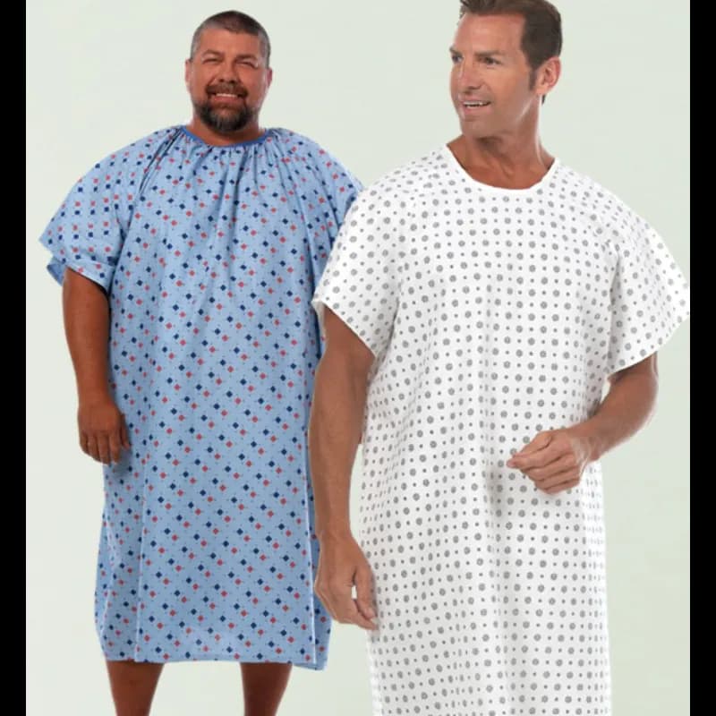 Gown Snap Closure Patient Care 1/Dozen