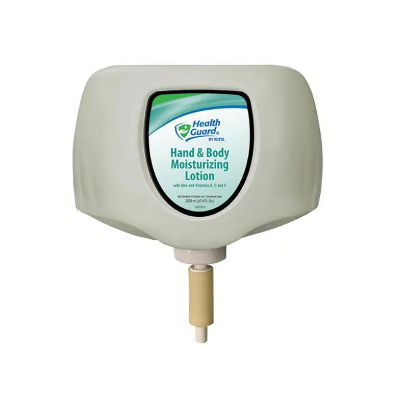 Health Guard® Hand & Body Lotion 2 L Fragrance Free Opaque White Moisturizing 4/Case
