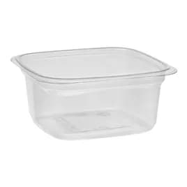 Deli Container Base 12 OZ PET Clear Square 960/Case