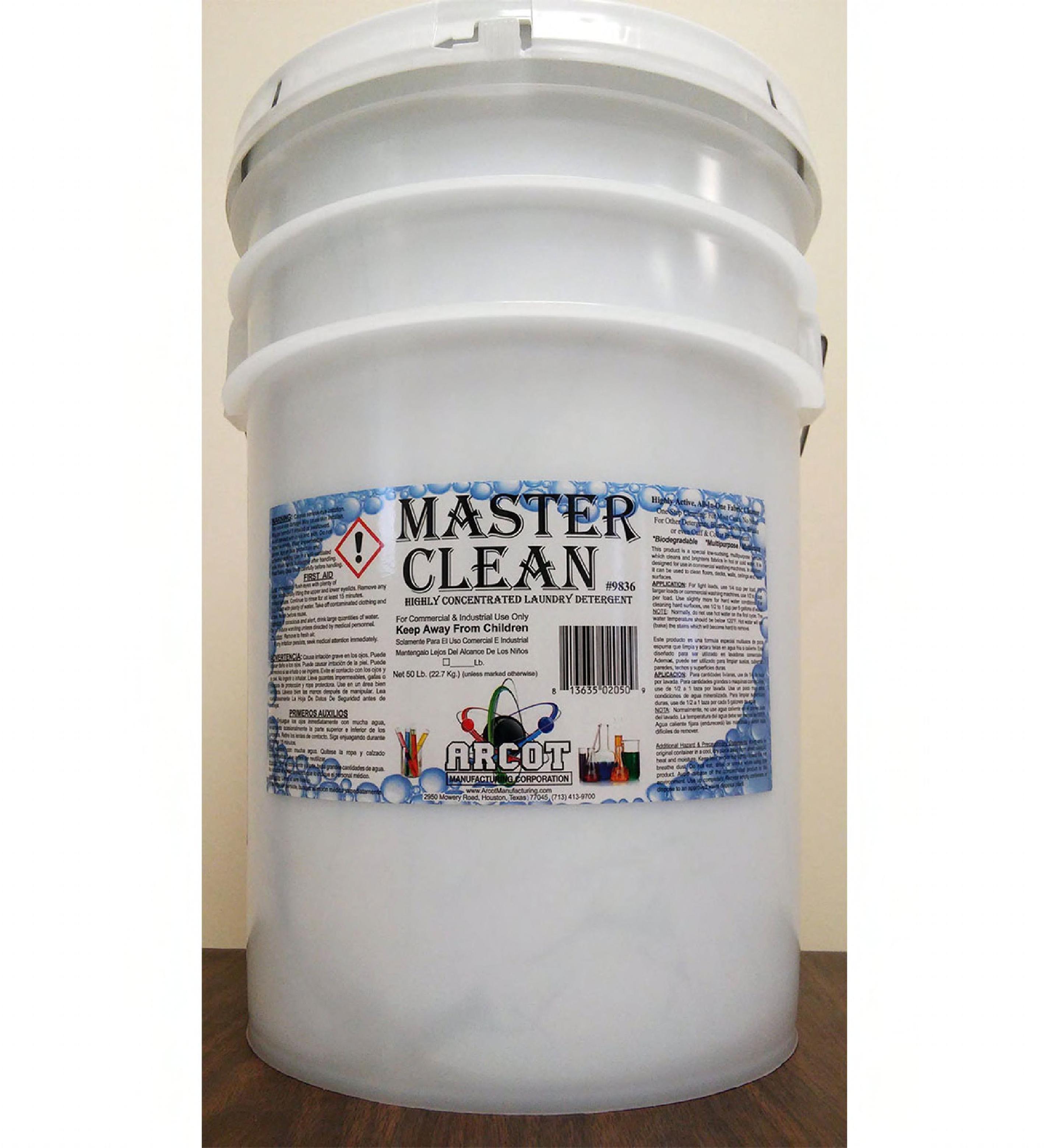 Master Clean Laundry Detergent Concentrate 1/Each