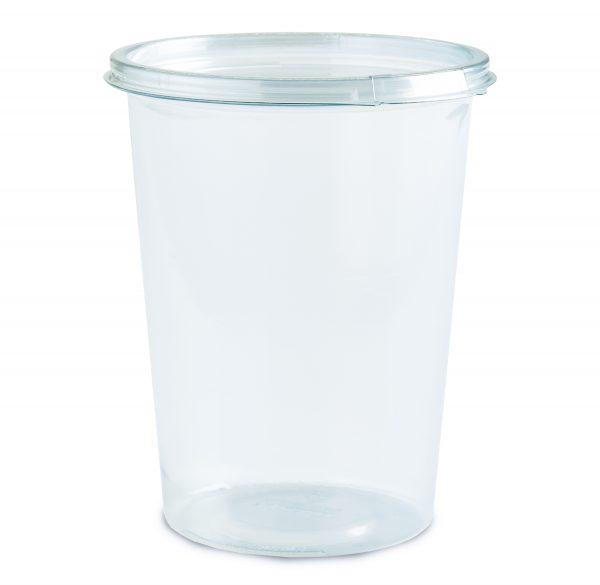Crystal Seal® Deli Container 32 OZ PET Clear Round Tamper-Evident 300/Case
