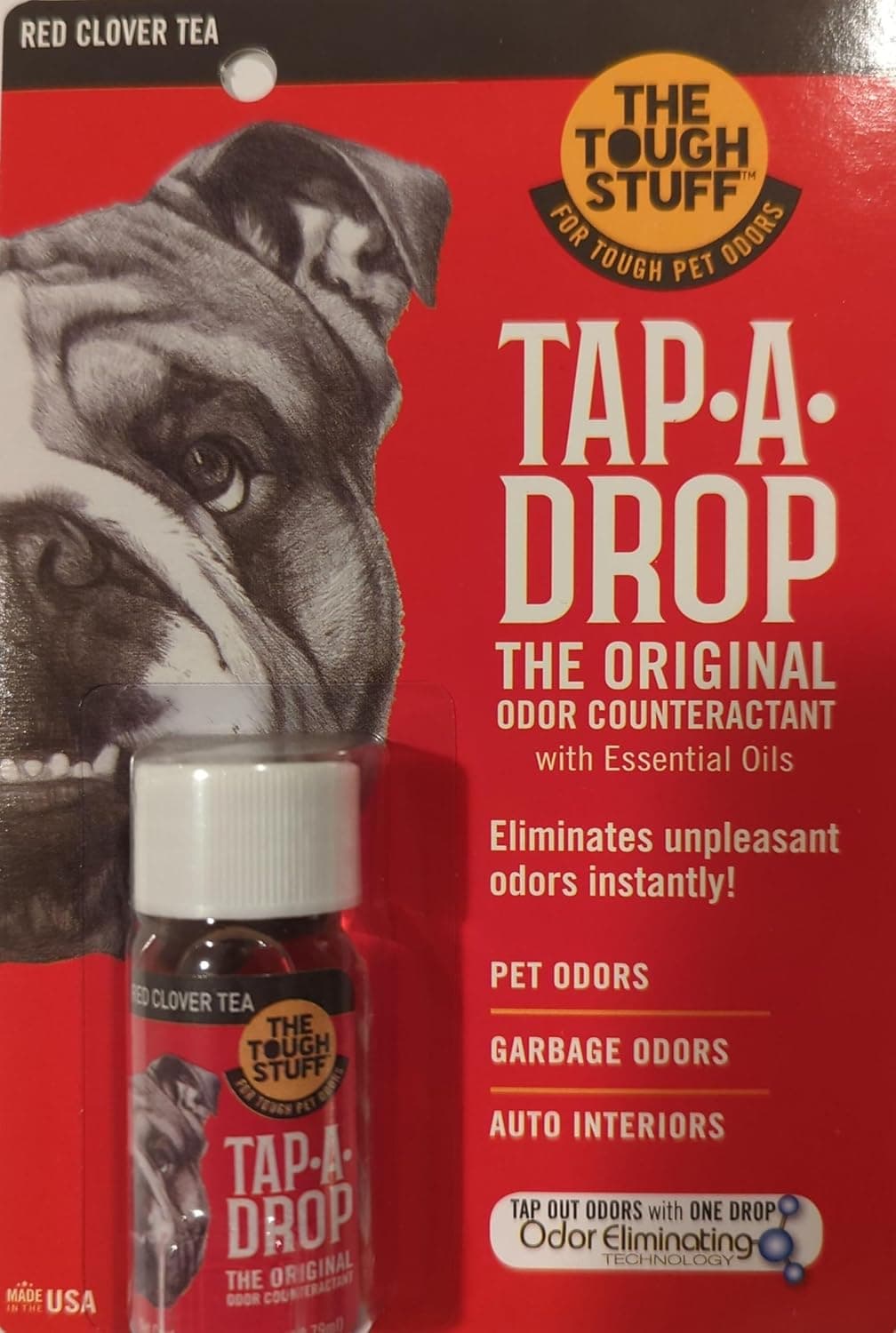 Nilodor® Tap-A-Drop® Odor Counteractant Red Clover Tea Multicolor 1/Each