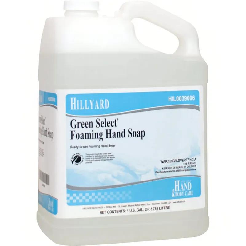 Green Select® Hand Soap Foam 1 GAL Fragrance Free Colorless 4/Case