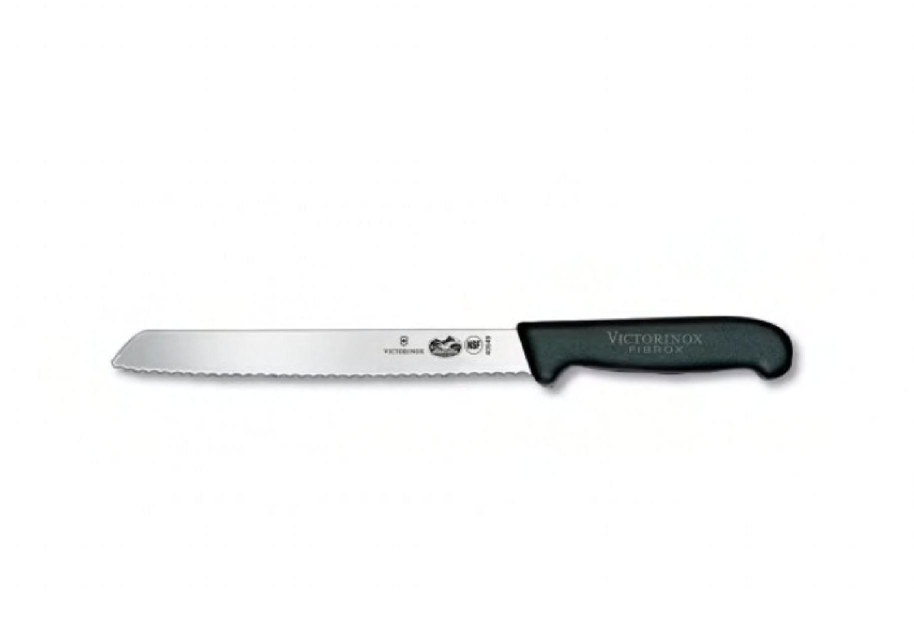Fibrox® Bread Knife 8 IN Stainless Steel Slanted 1/Each