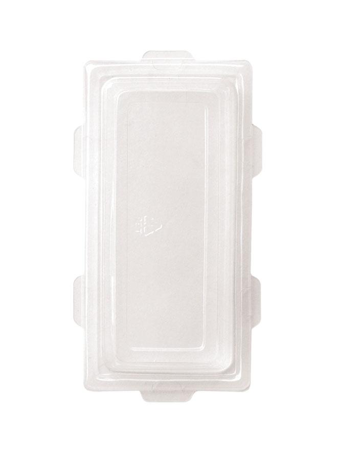 Lid 5X10 IN PET Clear Rectangle For Plate 250/Case