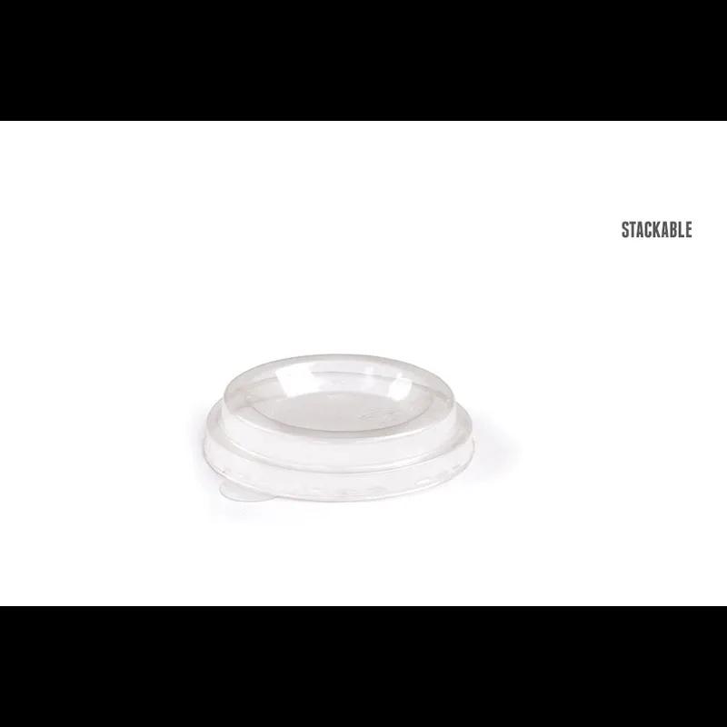 Lid Flat PET For 12 OZ Noodle Bowl 500/Case